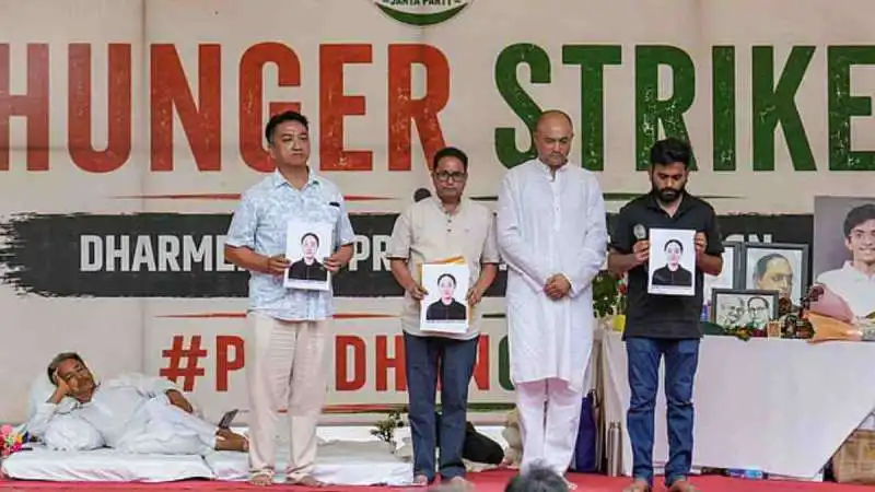 Sonam Wangchuk Hunger Strike Enters Eighth Day Amid CJP Protest