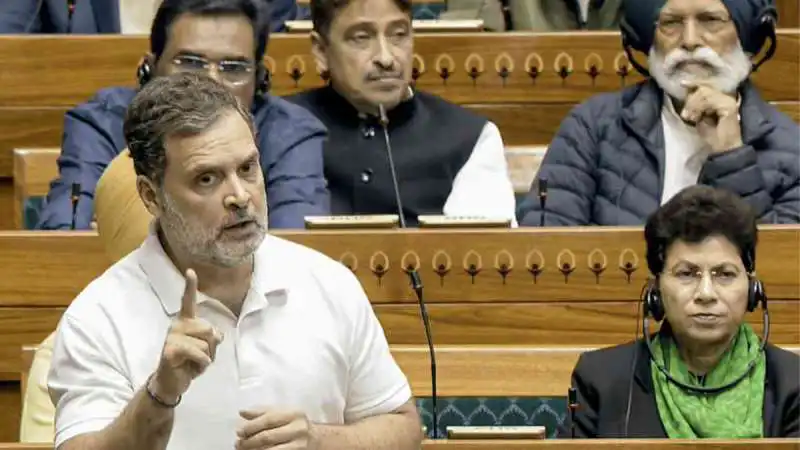 Rahul Gandhi Protests Outside PM Residence, Seeks Action