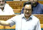 Kiren Rijiju Slams Opposition for ‘Running Away’ From Debate
