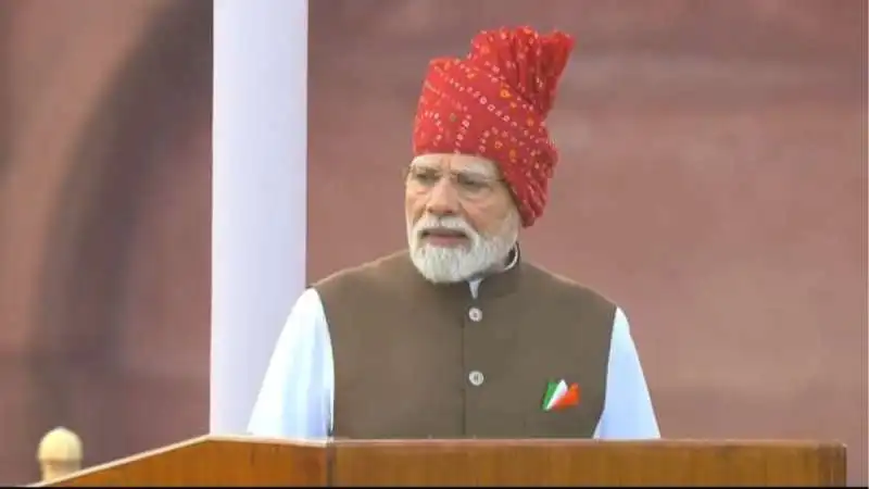 PM Modi Warns of ‘Dimaagi Naxals’ in I-Day Speech