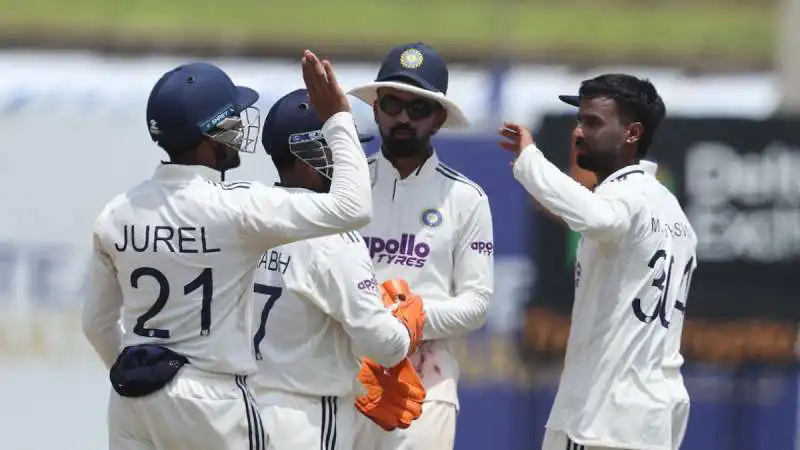 IND vs SL 1st Test: Manav Suthar Takes 10 Wickets