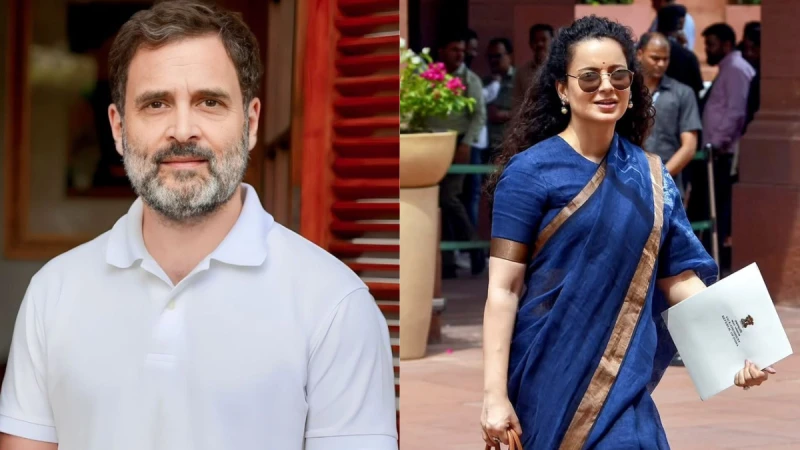 Kangana vs Rahul: ‘Bharat Mata Ki Jai’ Remark Goes Viral