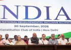 INDIA Bloc Plans October 6 March Against ‘Vote Theft’