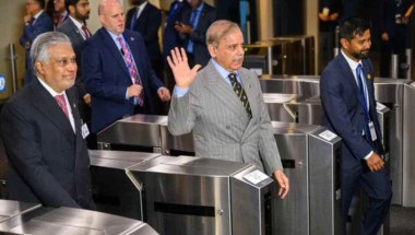 Shehbaz Sharif Silent On Hafiz Saeed Questions At UN