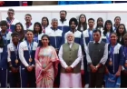 PM Modi Meets India's Asian Games Gold-Winning Cricket Teams