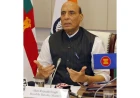 Rajnath Singh accuses Congress of conspiracy to grab power