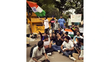 Delhi Police Drop Name Tags Amid Jantar Mantar Protests.