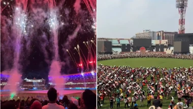 Kolkata's Eden Gardens set for world record with 3000 dhakis