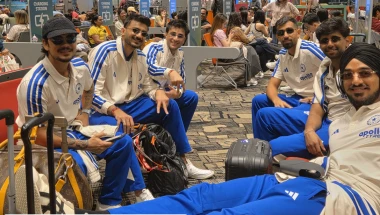 Team India leaves for New Zealand tour, BCCI shares pictures