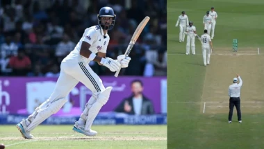Devdutt Padikkal falls for 199 after Controversial Call