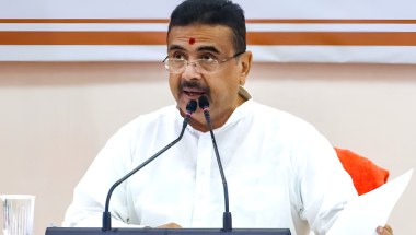 Suvendu Adhikari Targets CJP, Urges Support for PM Modi