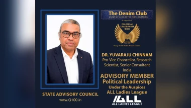 G100 AP Chair Sheeba Gollapalli Welcomes Dr. Yuvaraj as Denim Club Partner