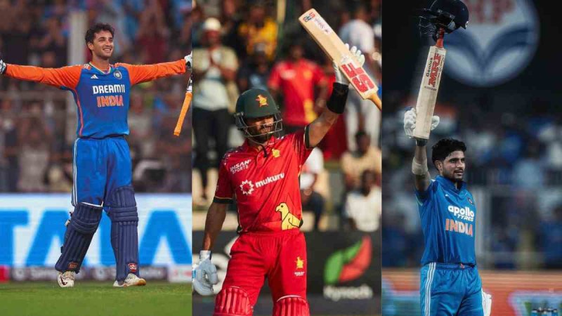 ICC Player of Month: Abhishek, Gill, Raza Nominated