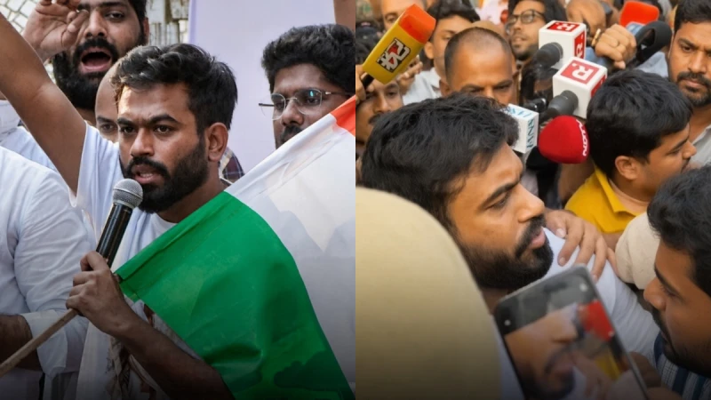 A Flag, A Notice and A Morning of Police Action in Delhi
