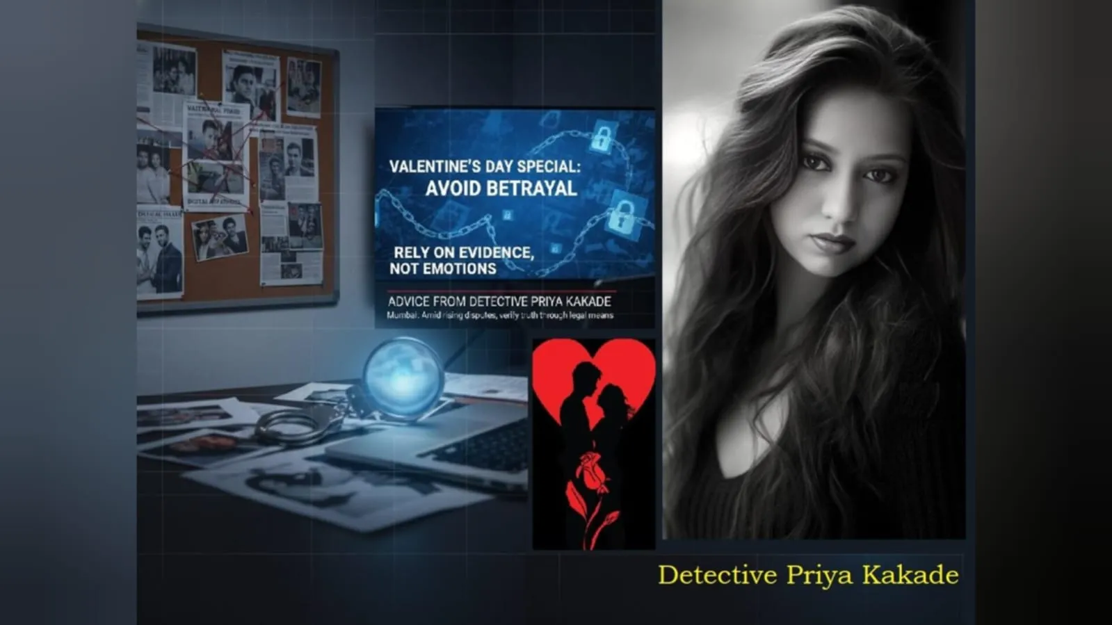 Valentine’s Day Special If You Want to Avoid Betrayal in Love, Rely on Evidence, Not Emotions – Advice from Detective Priya Kakade