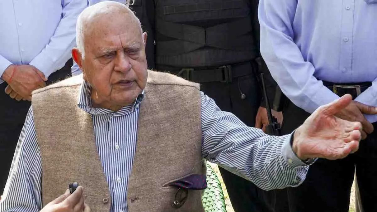 Former J&K CM Farooq Abdullah Escapes Shooting Attack at Wedding Party