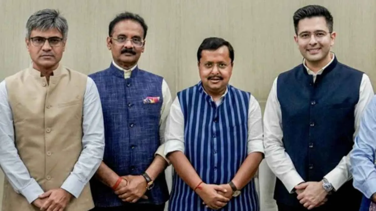 Raghav Chadha Targets AAP, Cites Sheesh Mahal for 2025 Delhi Poll Defeat